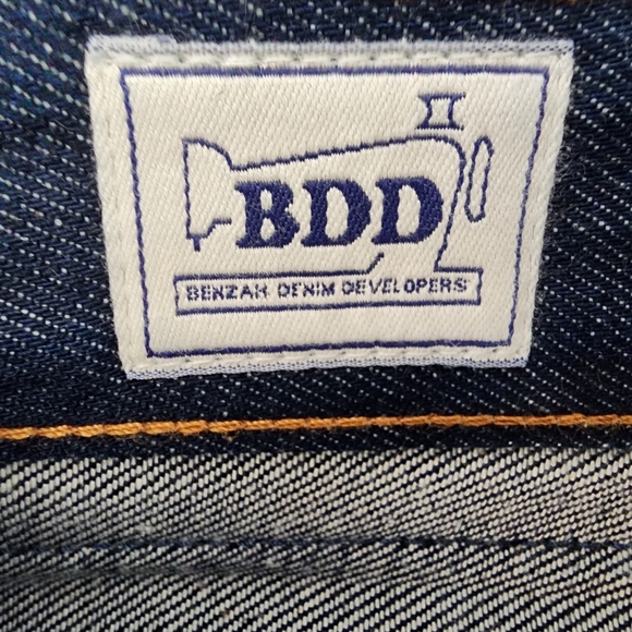 Canadiani denim straight blue men's jeans. - Picture 3 of 8